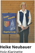 Heike Neubauer Holz-Klarinette